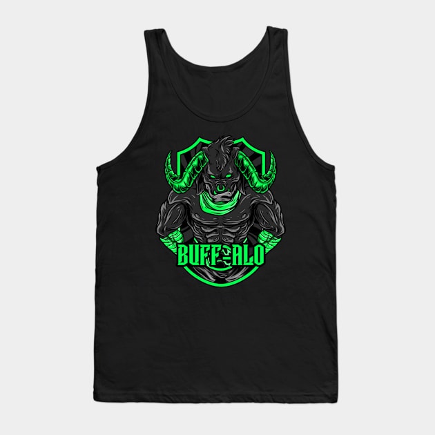 Buff-alo Tank Top by All The Teez